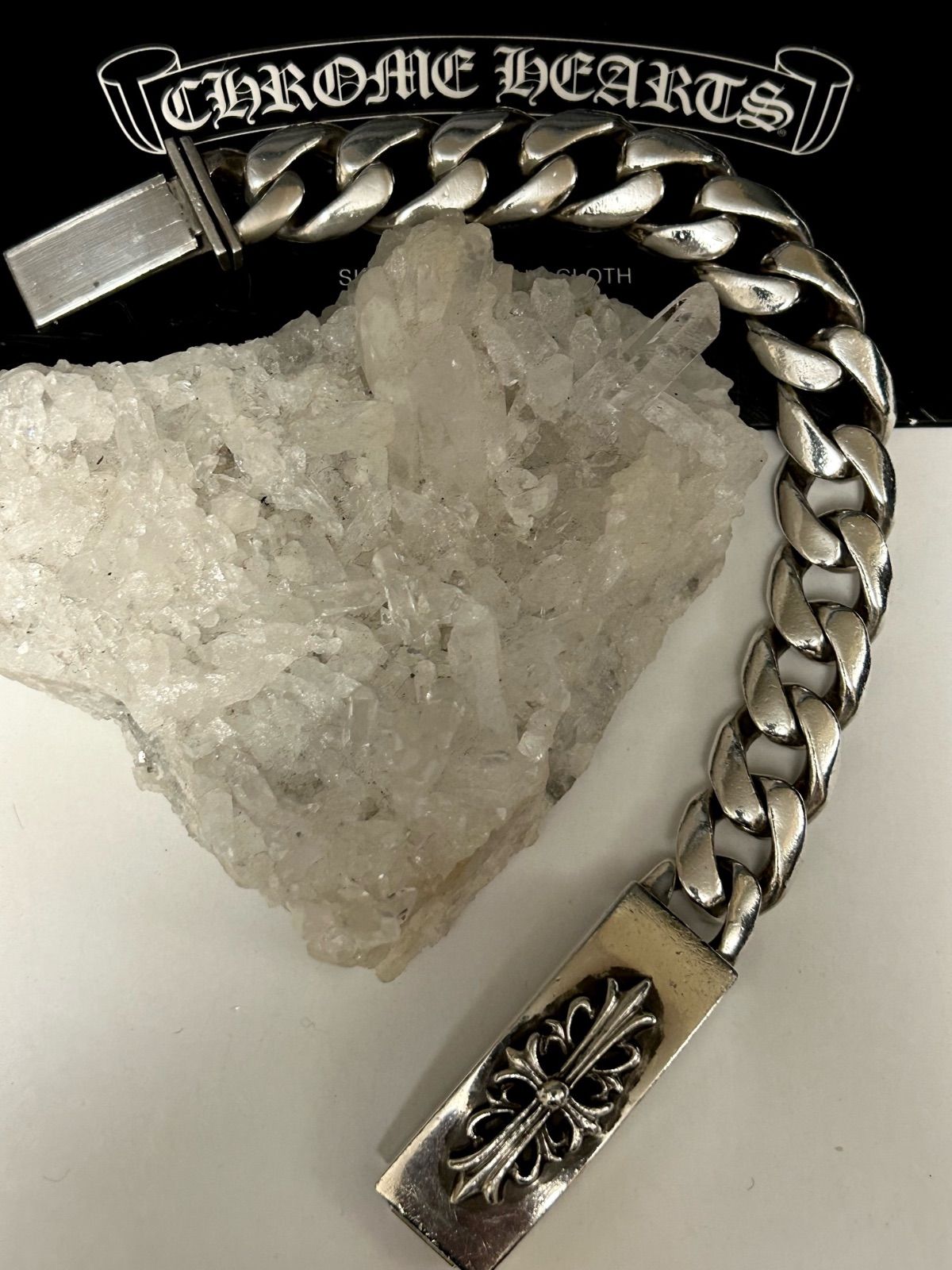 クロムハーツ激レア草創期ヴィンテージ1992刻印フローラルクロスID