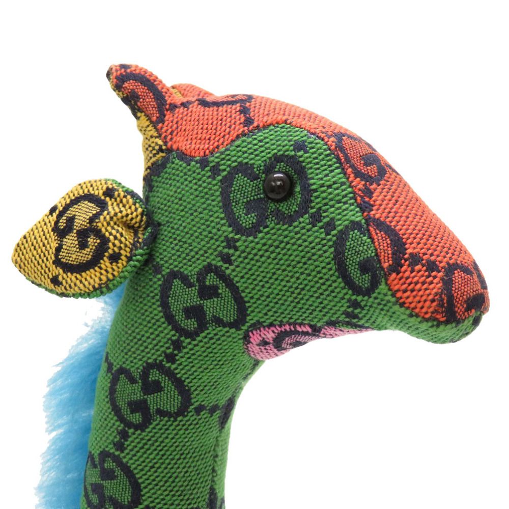 グッチ GUCCI キリン アニマル 670233 GG デコラティブ 人形