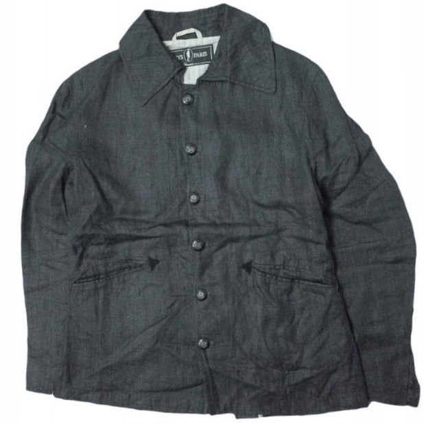 ARNYS PARIS アルニス フランス製 インディゴリネン スタンドカラー