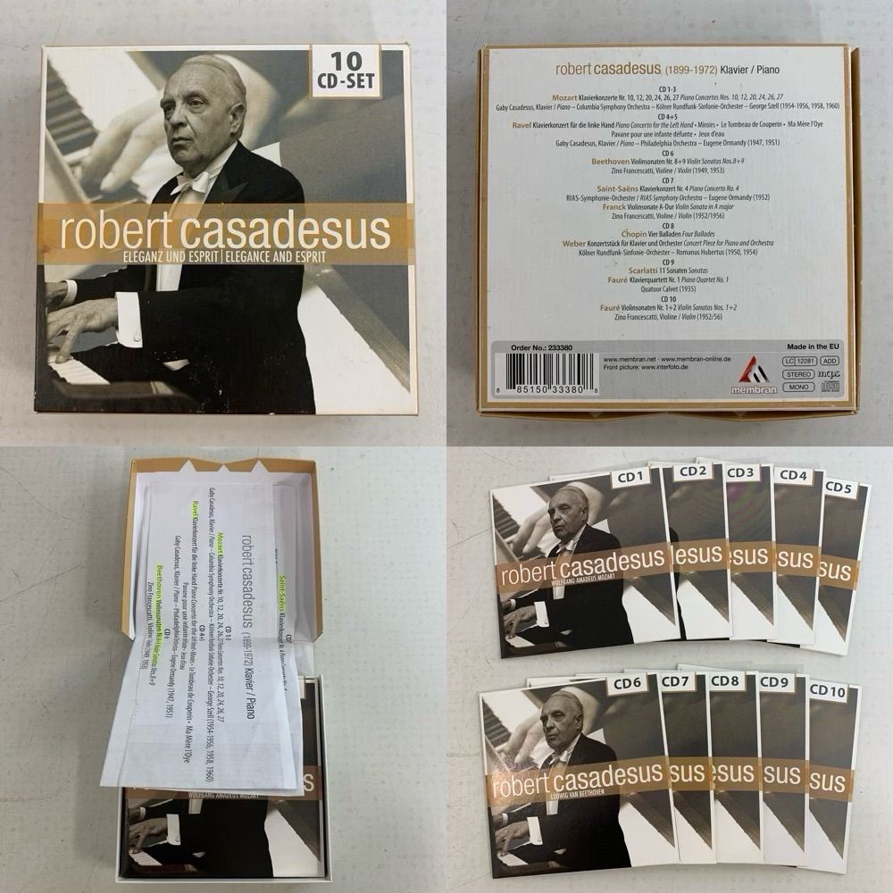 クラシックCD 6個まとめ売り モーツァルト交響曲全集 10枚組CD 全46