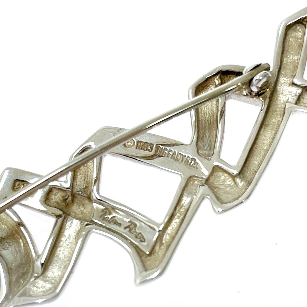 中古】【保存袋付き】 TIFFANY&Co. ティファニー シルバー ラブ&キス