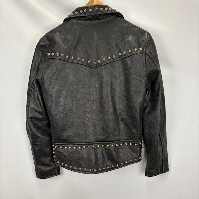 HORN WORKS ダブルライダース 鋲ジャン スタッズ レザージャケット