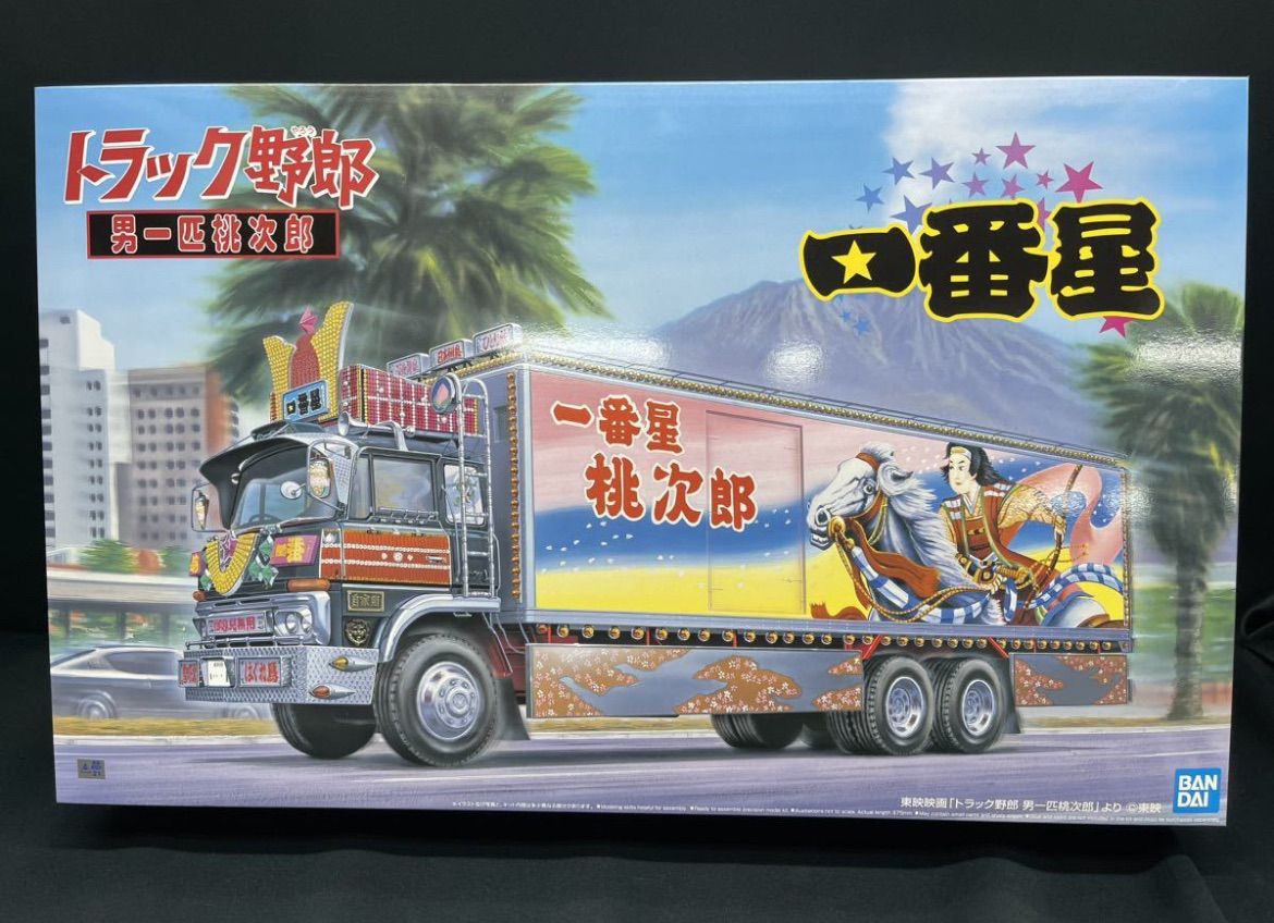 トラック野郎 No.4 1/32 一番星 男一匹桃次郎 組立式プラスチック