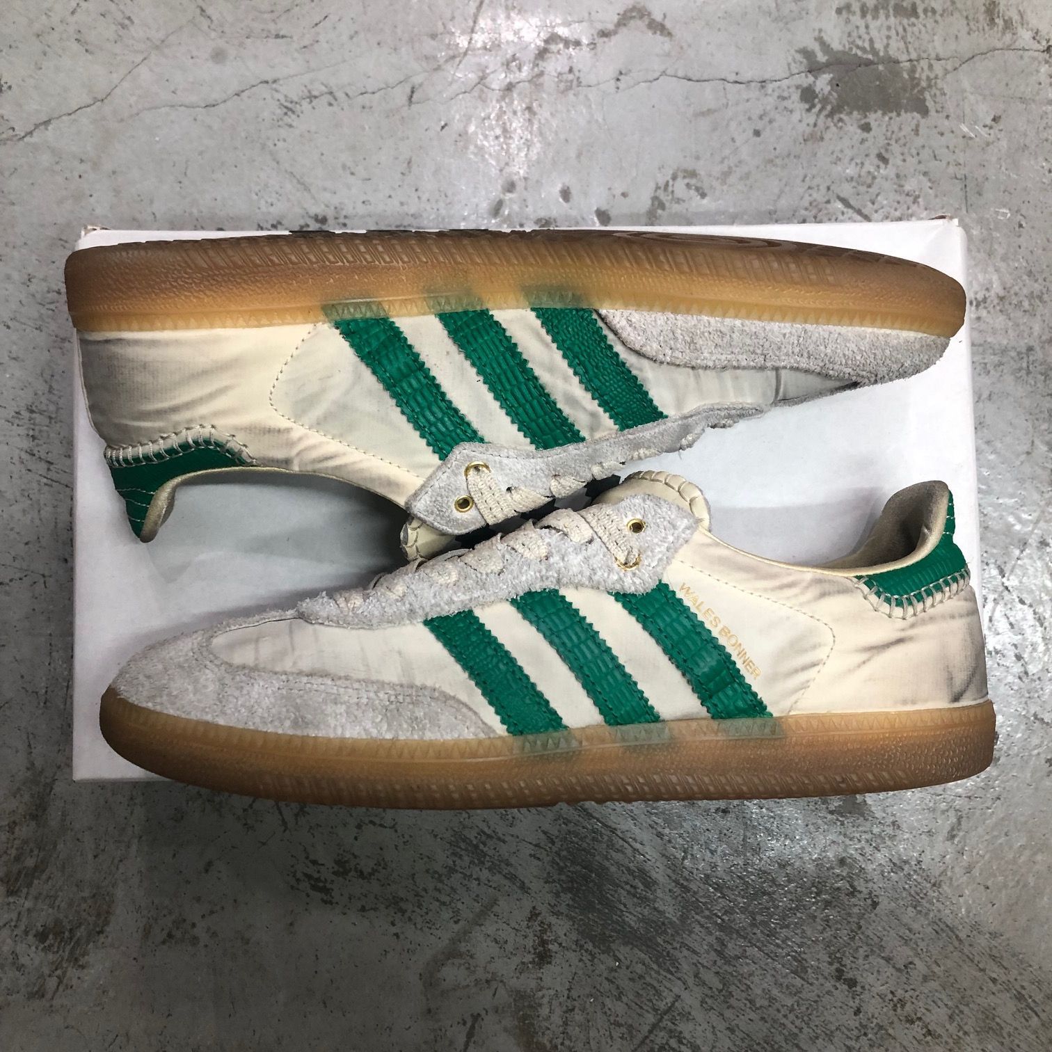 Wales Bonner adidas Originals 22SS Samba Sail/Green GY4344 サンバ