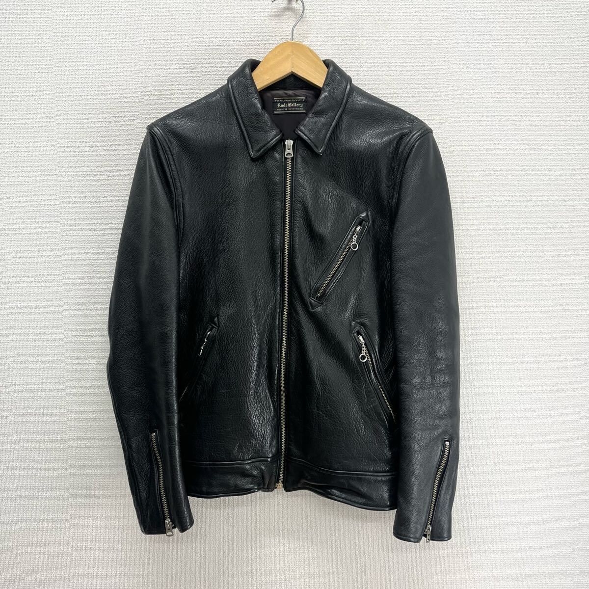 RUDE GALLERY ルードギャラリー 13AW STEER HIDE ステアハイド レザー