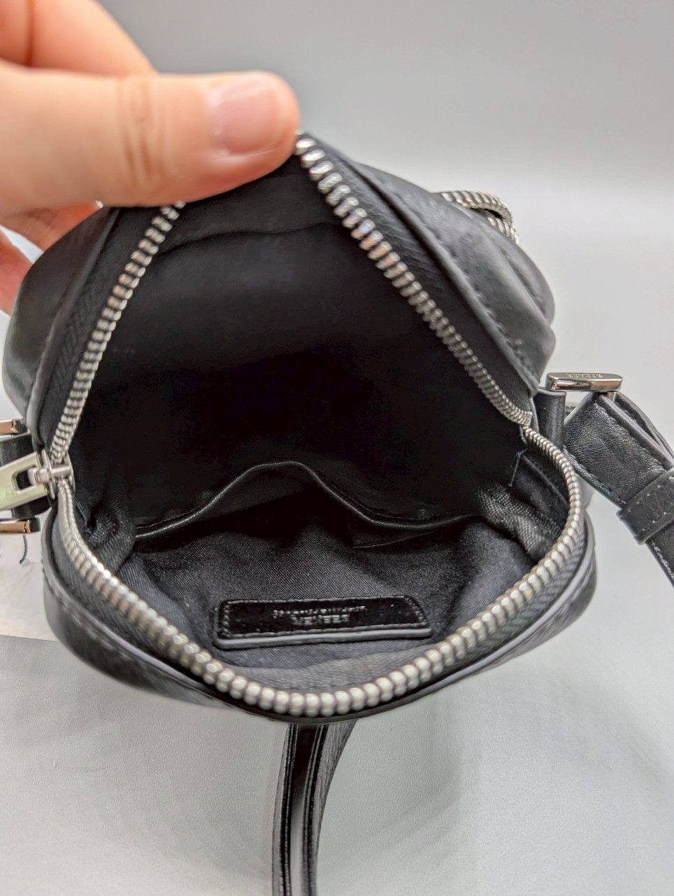 未使用2点セット】SEEKER 本革 トートバッグ＆ミニショルダー 黒