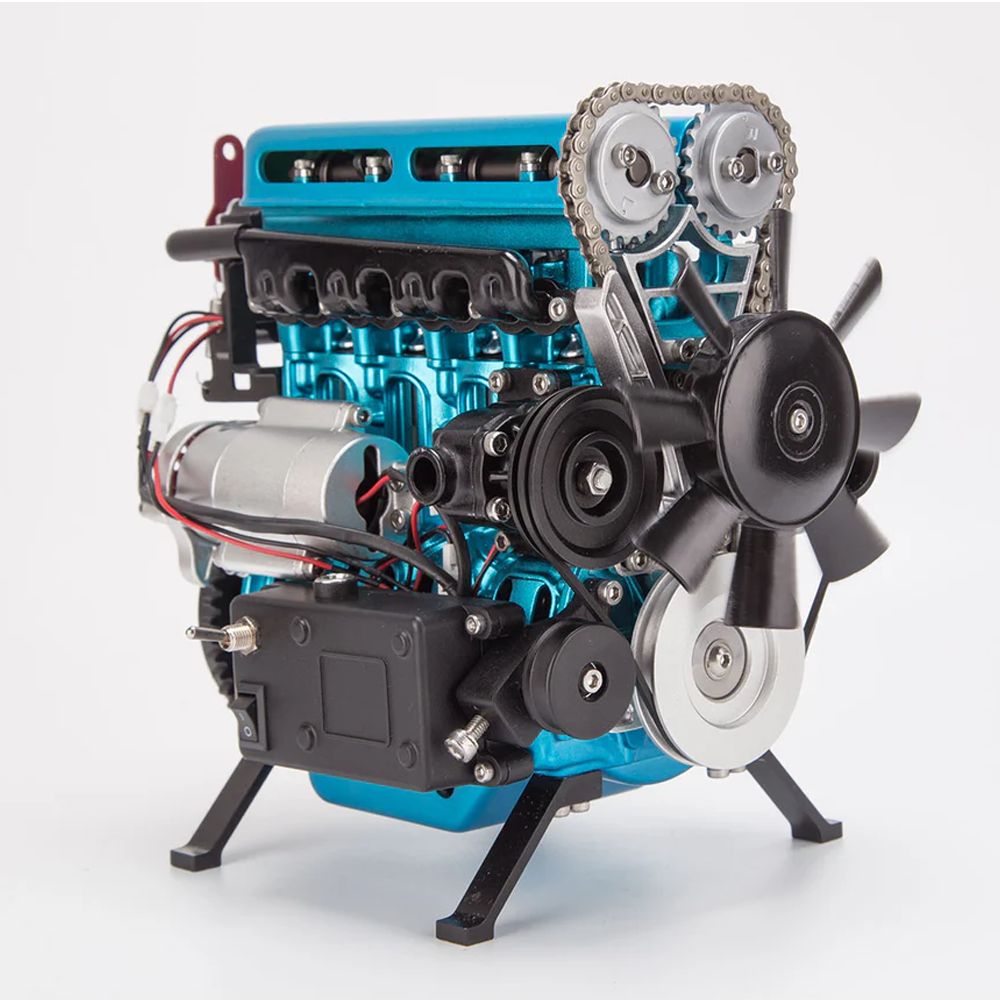 4気筒 DOHC ターボエンジン 組立 キット FA-4T大人がハマる 本格 仕様