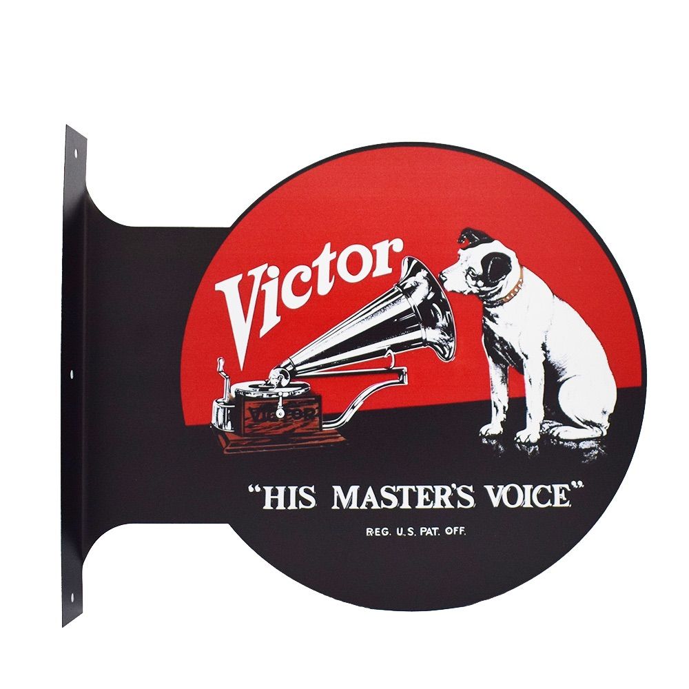 フランジサイン 看板 ヴィクター ニッパー VICTOR NIPPER ビクター