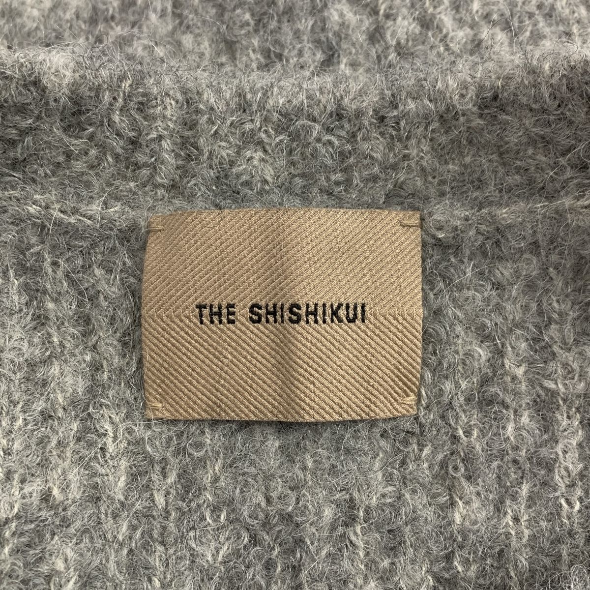 THE SHISHIKUI / シシクイ | ALPACA 65 KNIT アルパカ クロップド