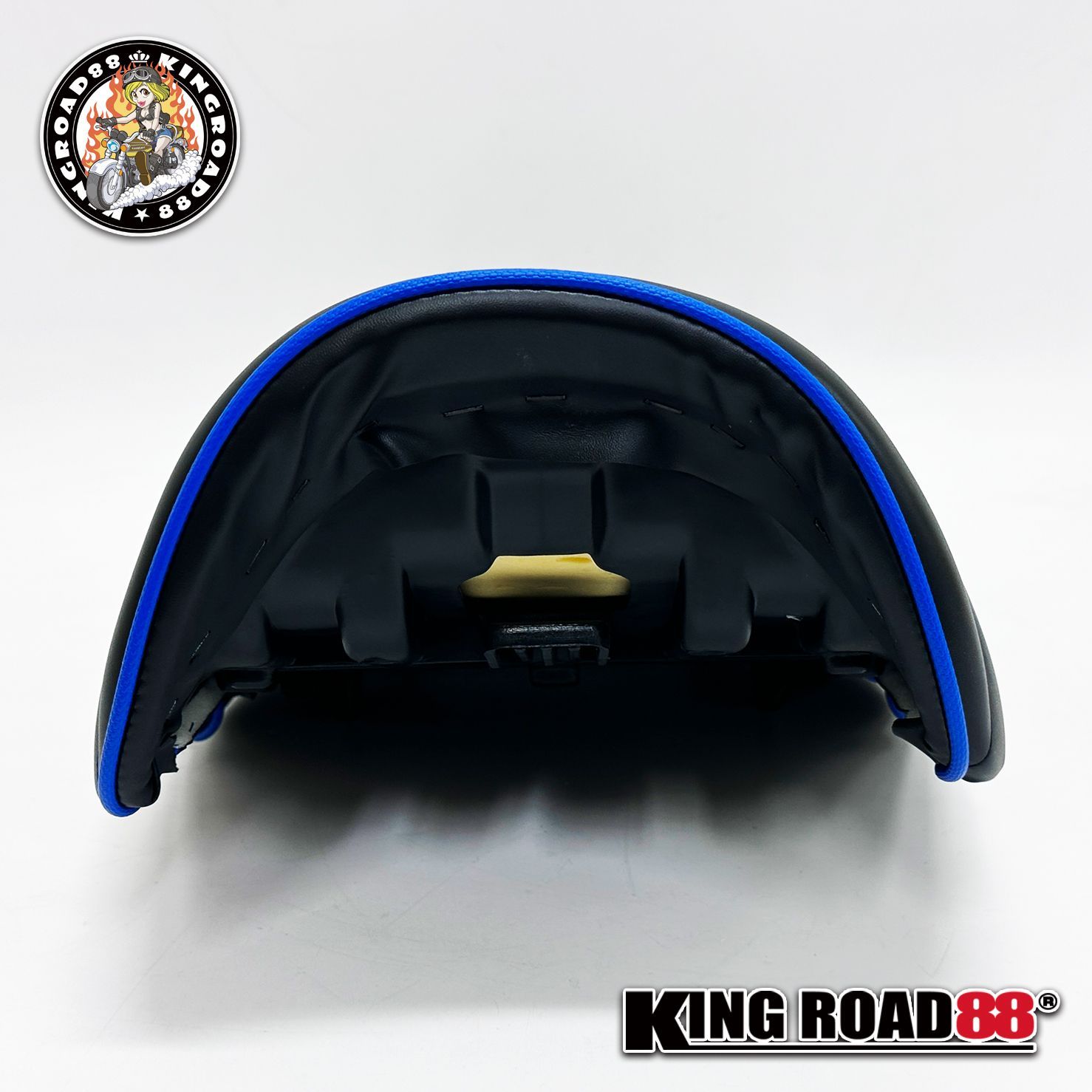 XJR400 前期 4HM KingRoad88 タックロールシート あんこ抜き ブルー