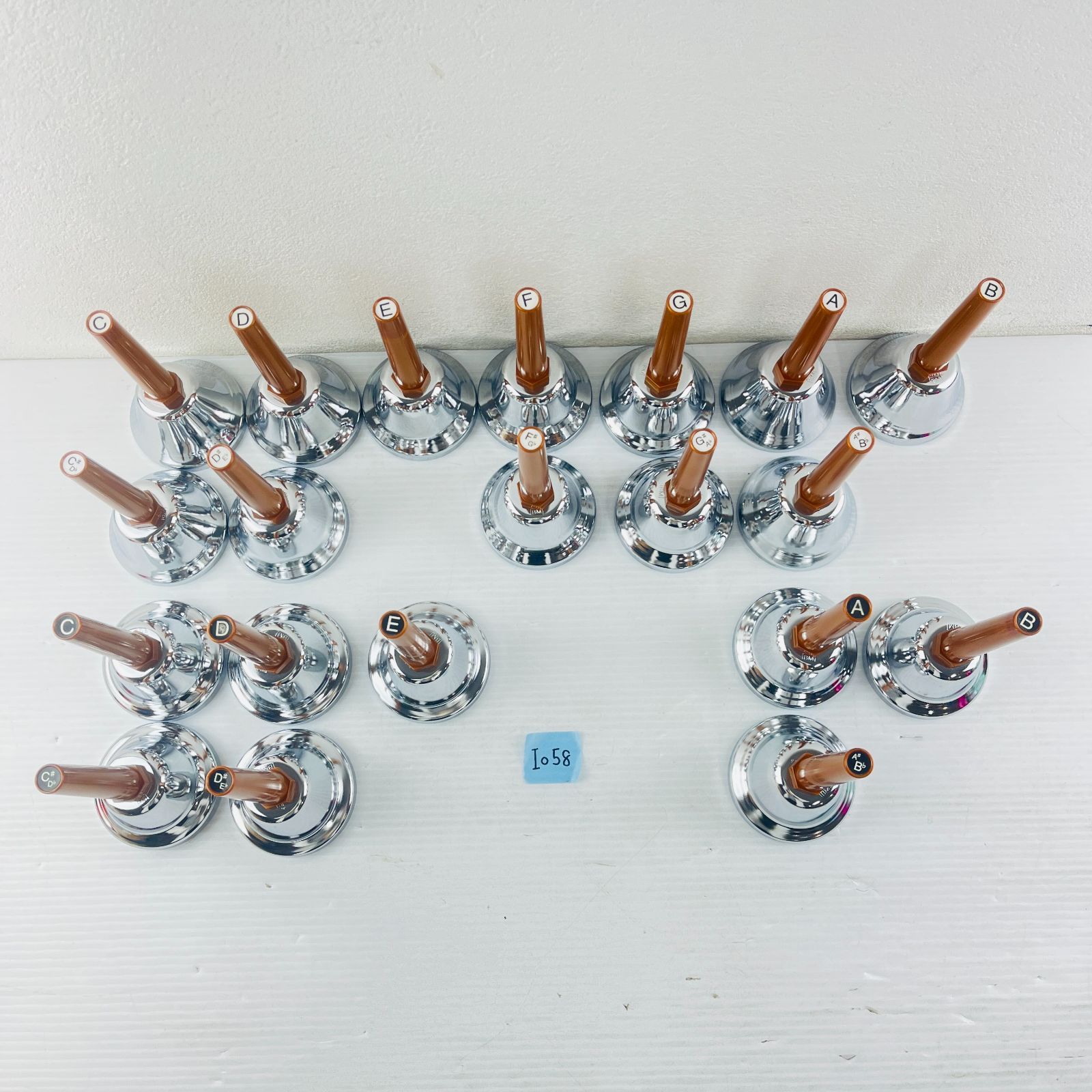 内田洋行 ミュージックベル MB-S20音 ハンドベル ウチダ ミュージック