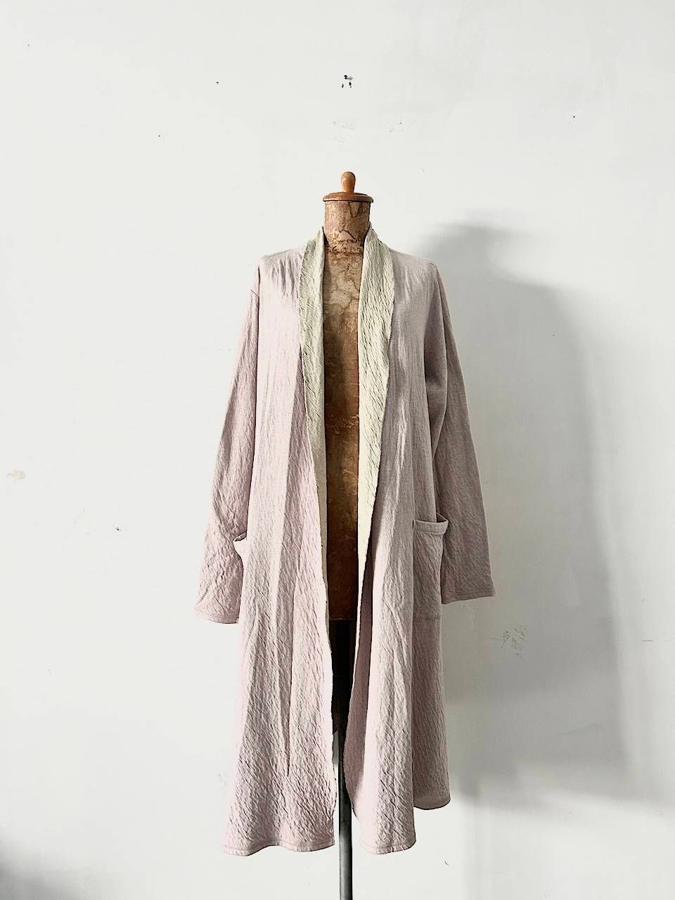 美品】Life afa 真砂三千代 羽織 ロング コート コットン - メルカリ