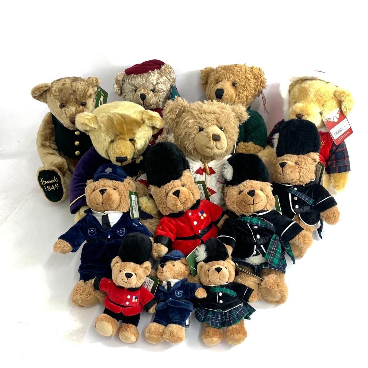 Harrods ぬいぐるみセット 15体入り Harrods ぬいぐるみセット 15体入り