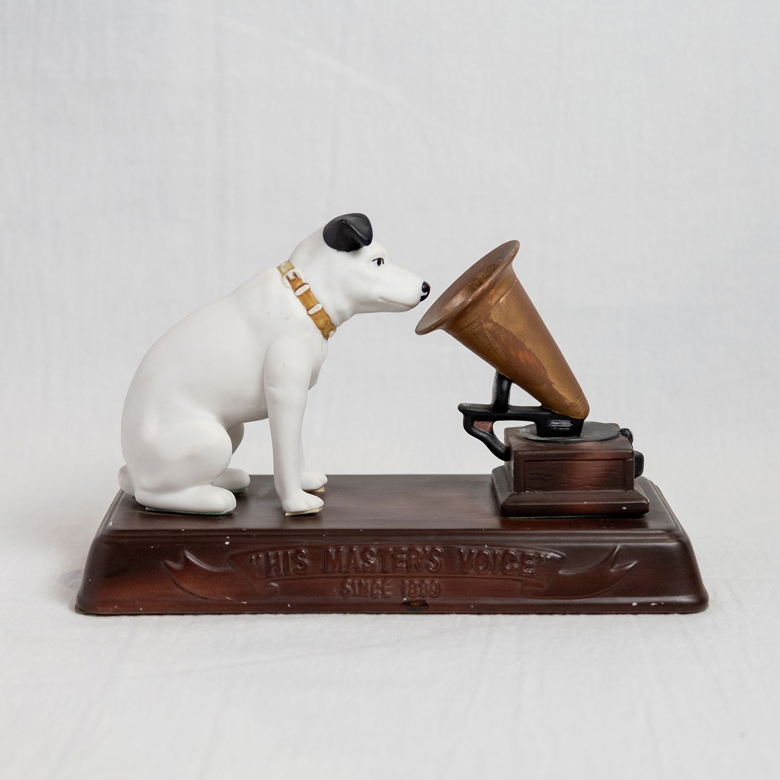 昭和レトロ】Victor ビクター ニッパー犬 蓄音機 置物 - メルカリ