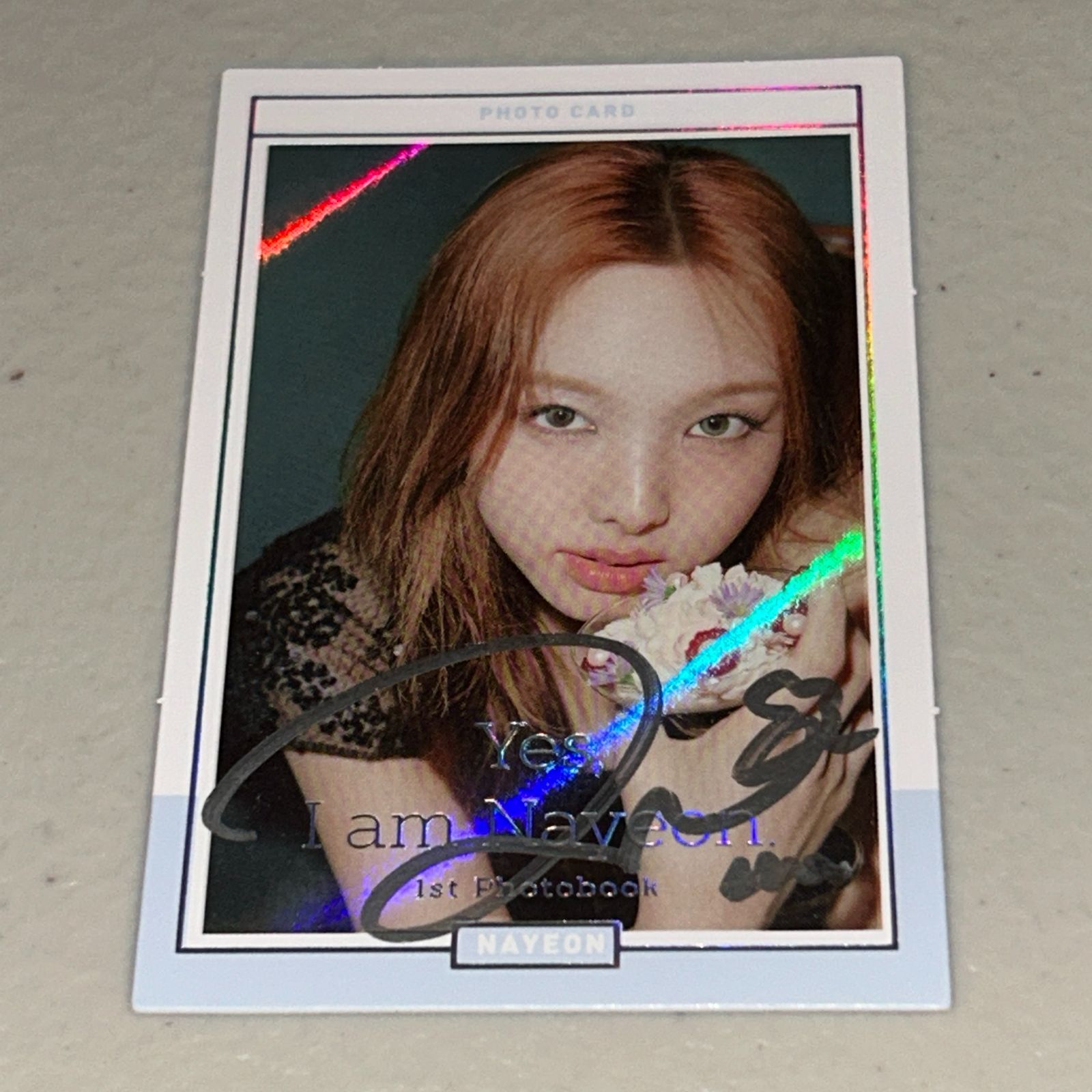 TWICE JYP ポップアップストア サイン入りチェキ ナヨン ラントレ