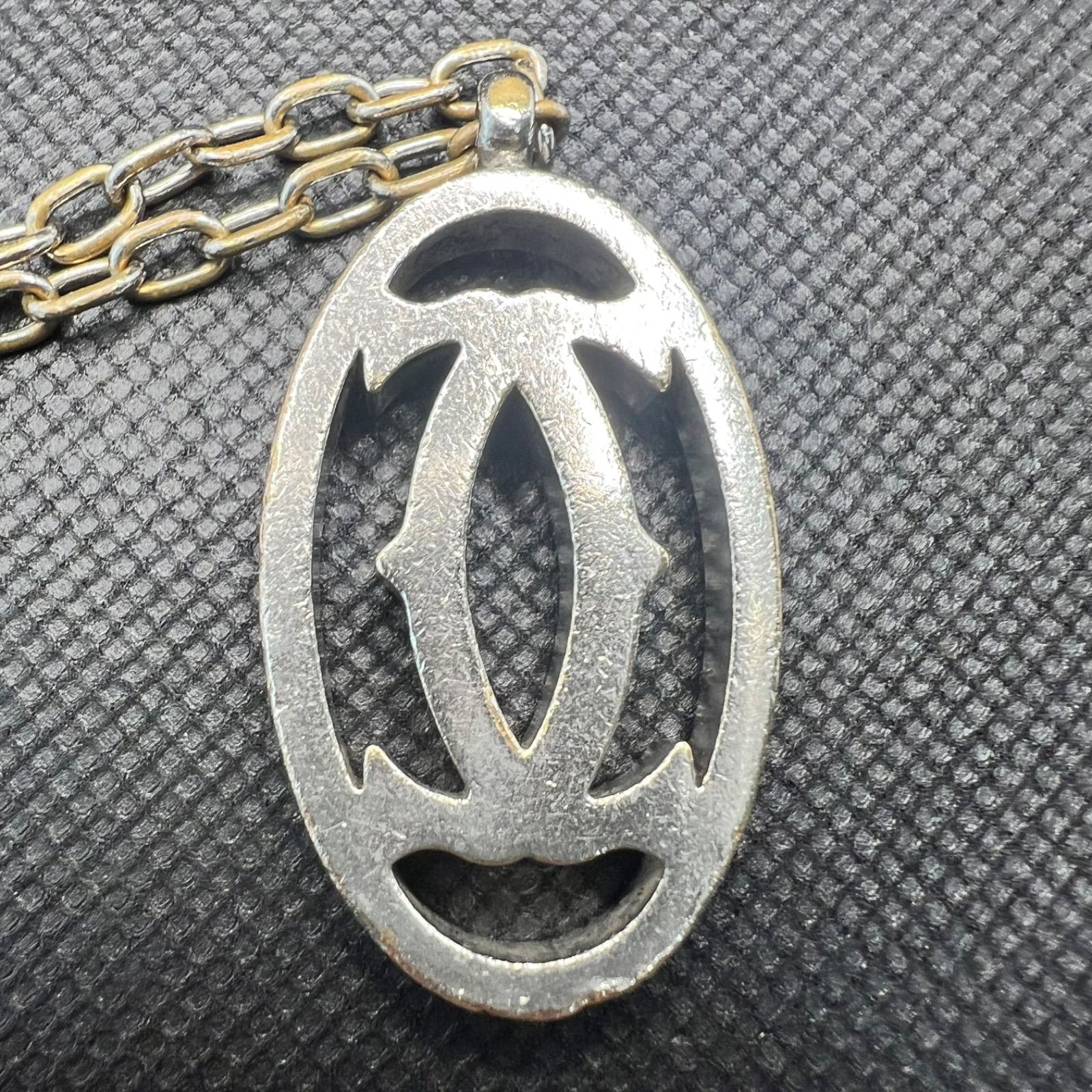 Cartier カルティエ キーホルダー キーリング ロゴ シルバー - メルカリ