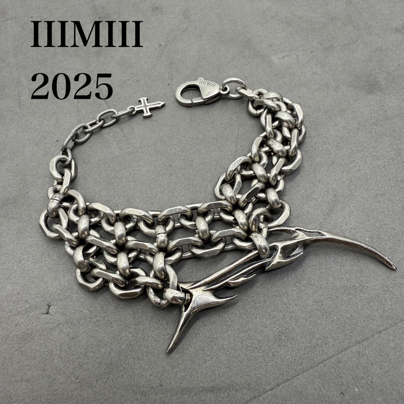 IIIMIII 2025 Grid Link Bracelet イアミ グリッドリンクブレスレット