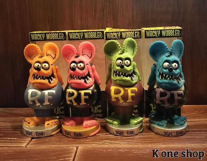 7体セット【ラットフィンク ボビングヘッド 】FUNKO WACKY WOBBLER