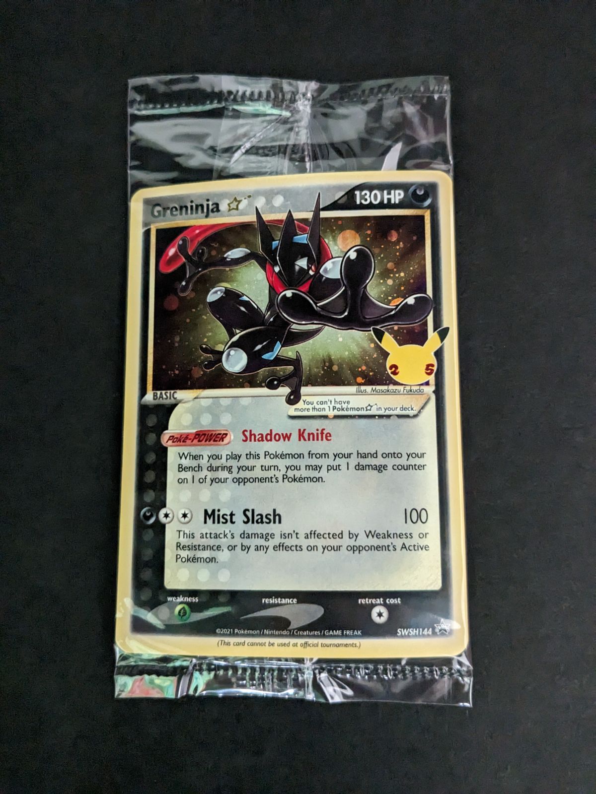 ポケモンカード 英語版 ゲッコウガスター SWSH144 プロモカード PSA9