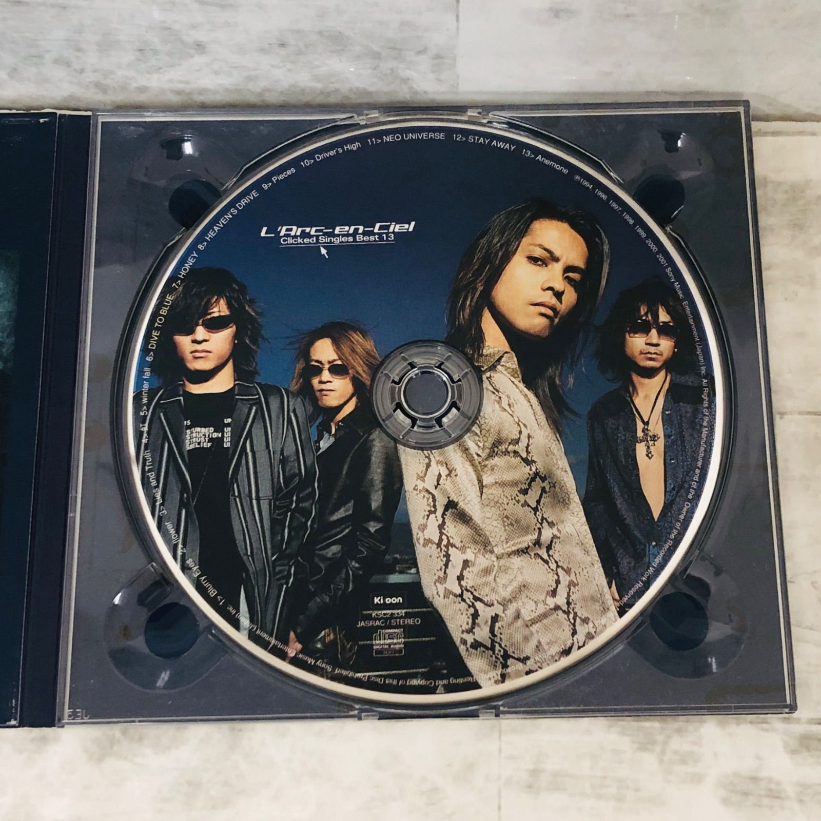 中古CD】L'Arc〜en〜Ciel Clicked Singles Best 13 ラルク ベスト