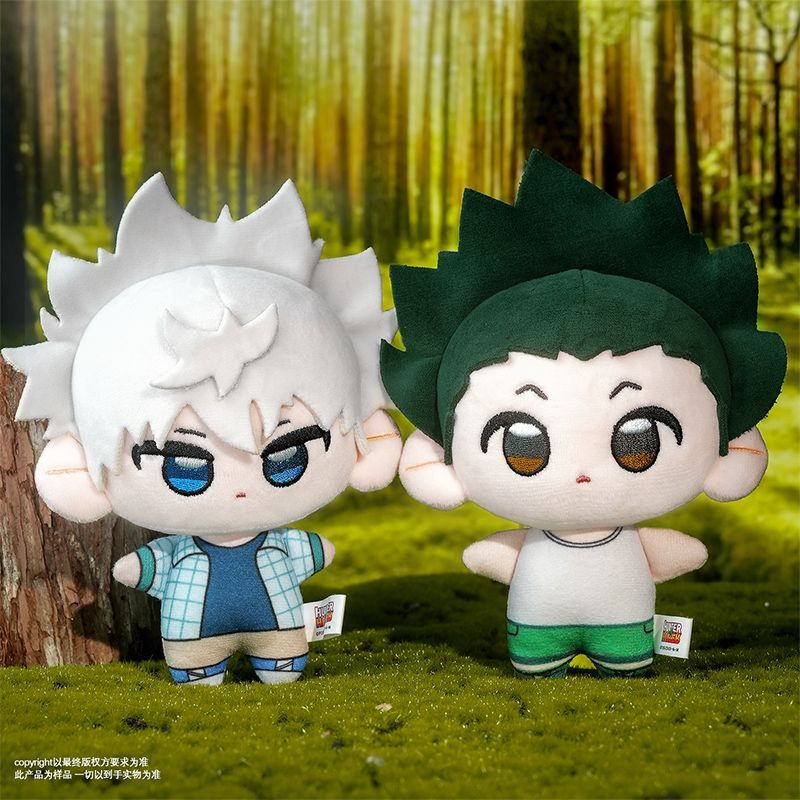 日本未発売 公式 ハンターハンター ぬいぐるみ 15cm キルア ゴン