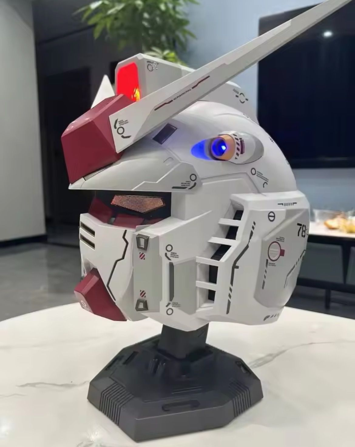 ガンダム Rx-78 アクションヘルメット ギア LED発光 470×490×340
