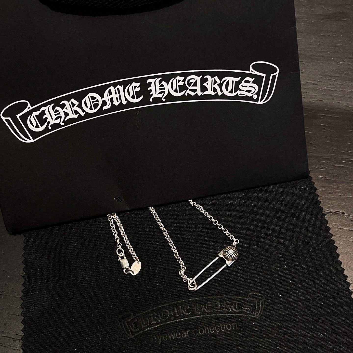 CHROME HEARTSクロムハーツ CHプラス セーフティーピン スモール