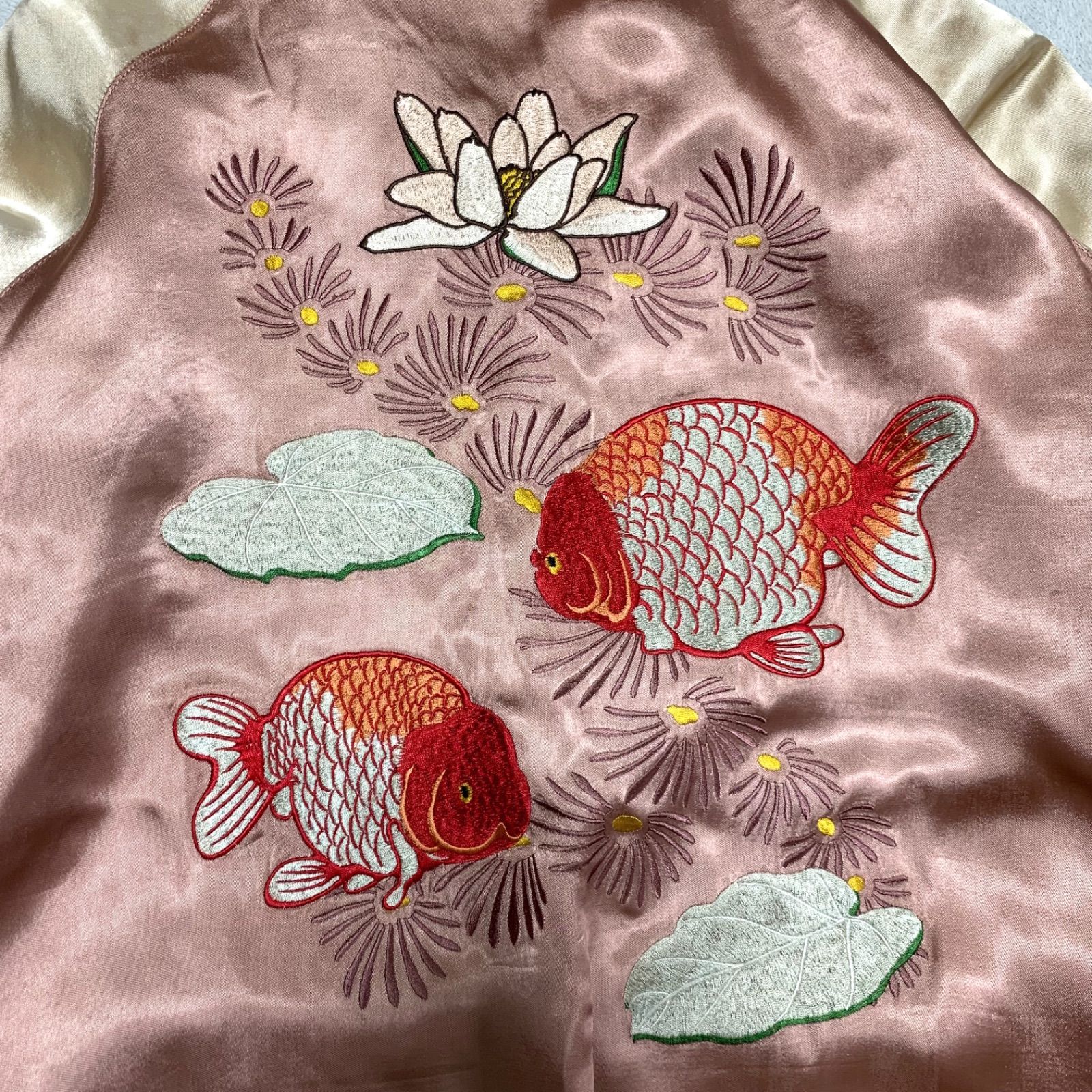 花旅楽団 スカジャン スーベニアジャケット リバーシブル 刺繍 和柄