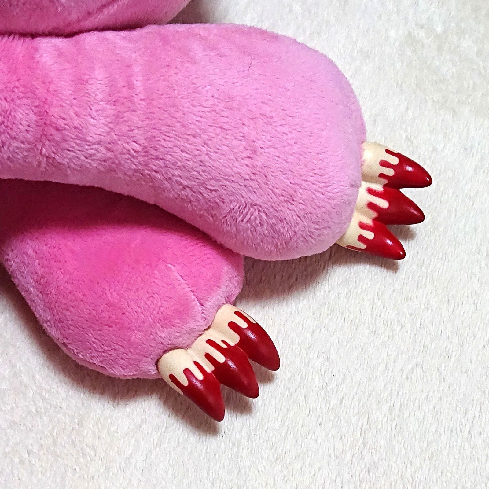 SL脱グルーミー咬筋力じまんポーチ ピンク ぬいぐるみ グル～ミ～ CGP