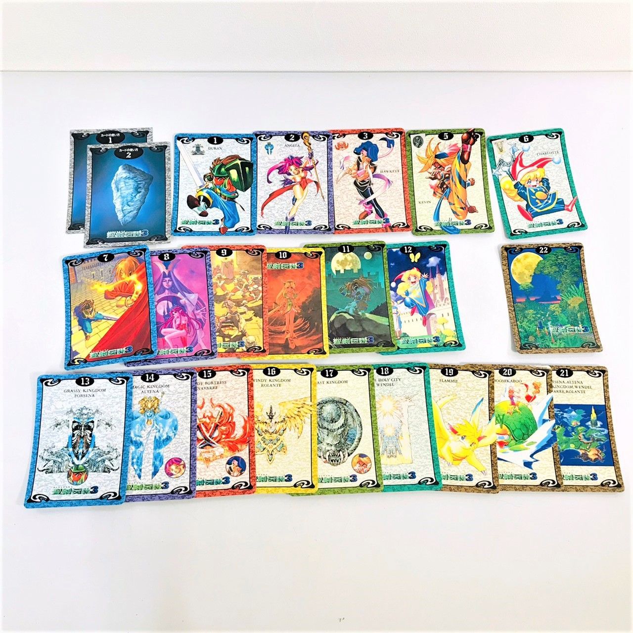 ◇聖剣伝説3 レジェンドオブマナ プロローグ カード セット トレカ