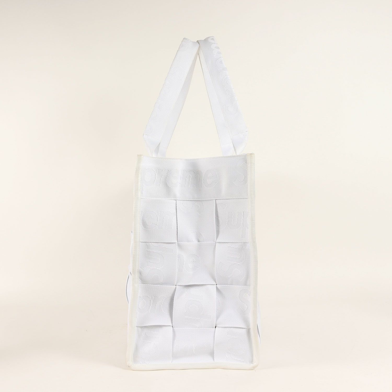 Supreme シュプリーム バッグ 23SS ジャガードロゴ柄 ウーブン ラージ