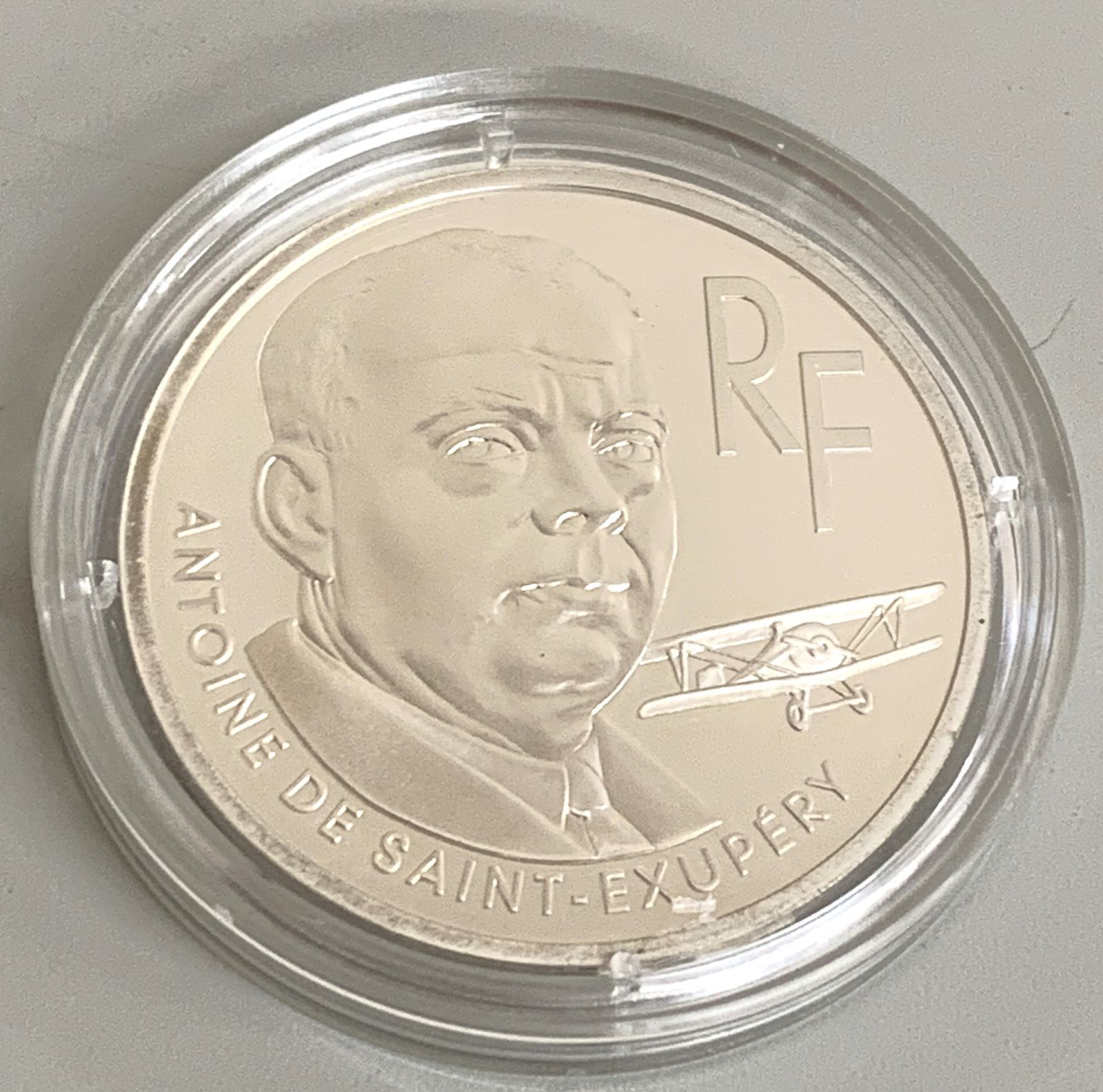 GT1【中古品】星の王子さま 銀貨 記念硬貨 サン・テグジュペリ 2000年