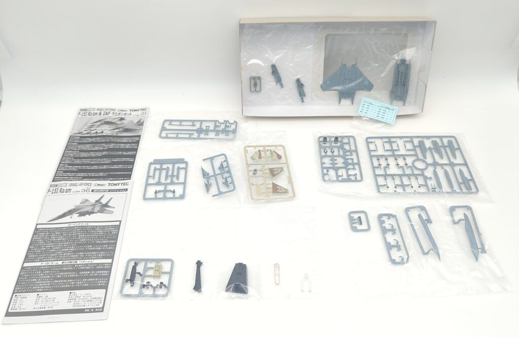 トミーテック 1/144 技MIX イスラエル空軍 F-15I Ra`am & IAF ウエポン
