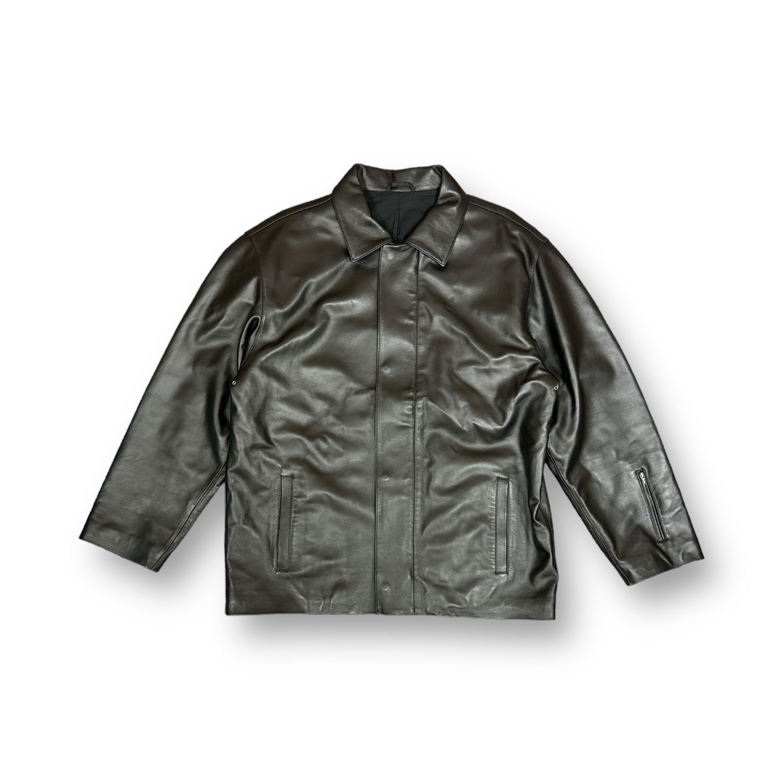 定価121000円 SOPHNET. 24SS LEATHER JACKET レザー 革ジャン