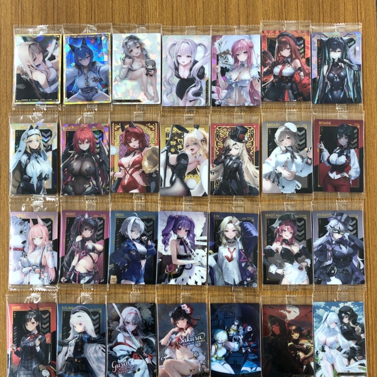 全種類 フルコンプリート NIKKE ウエハース 4 勝利の女神 ニケ カード