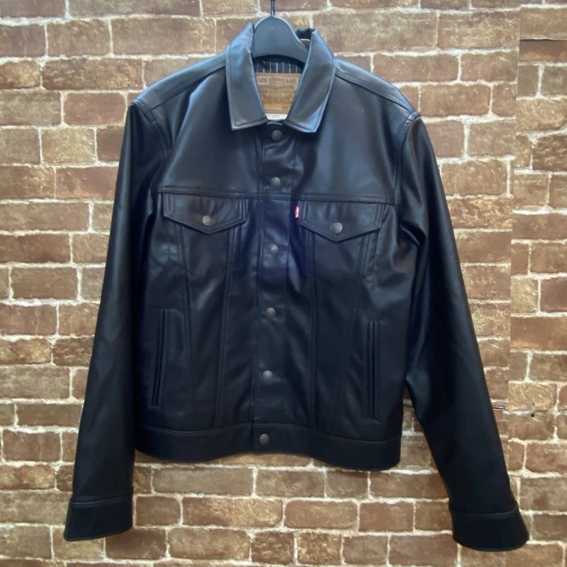 03w09122 リーバイス Levi's JAPAN LIMITED LEATHER TRUCKER JACKET