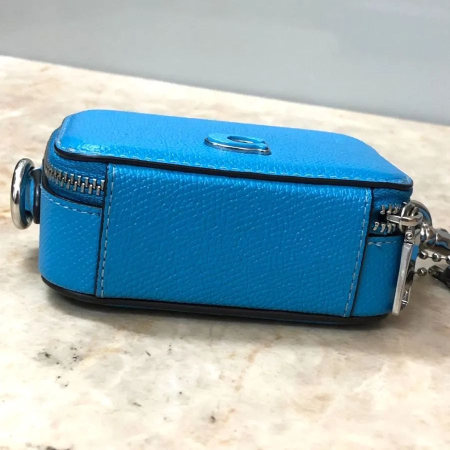 COACH コーチ クロスボディ ポーチ ミニショルダーバッグ ブルー CP271