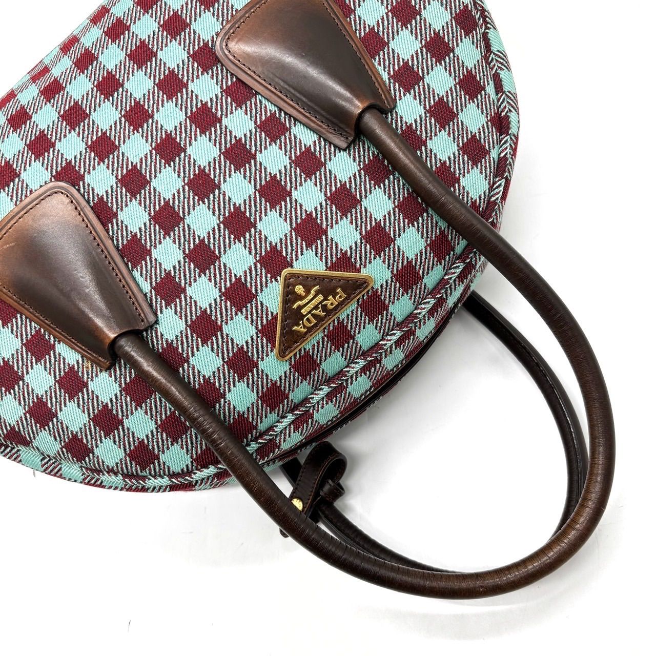 ✨紗栄子さん着用✨ PRADA プラダ ボーリングバッグ トートバッグ