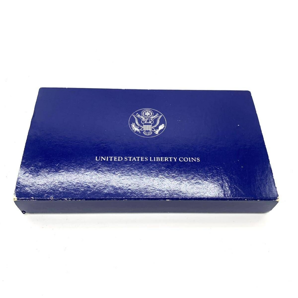 1986年-1986 リバティーコイン記念硬貨銀製メダル 1ドル ONE DOLLAR