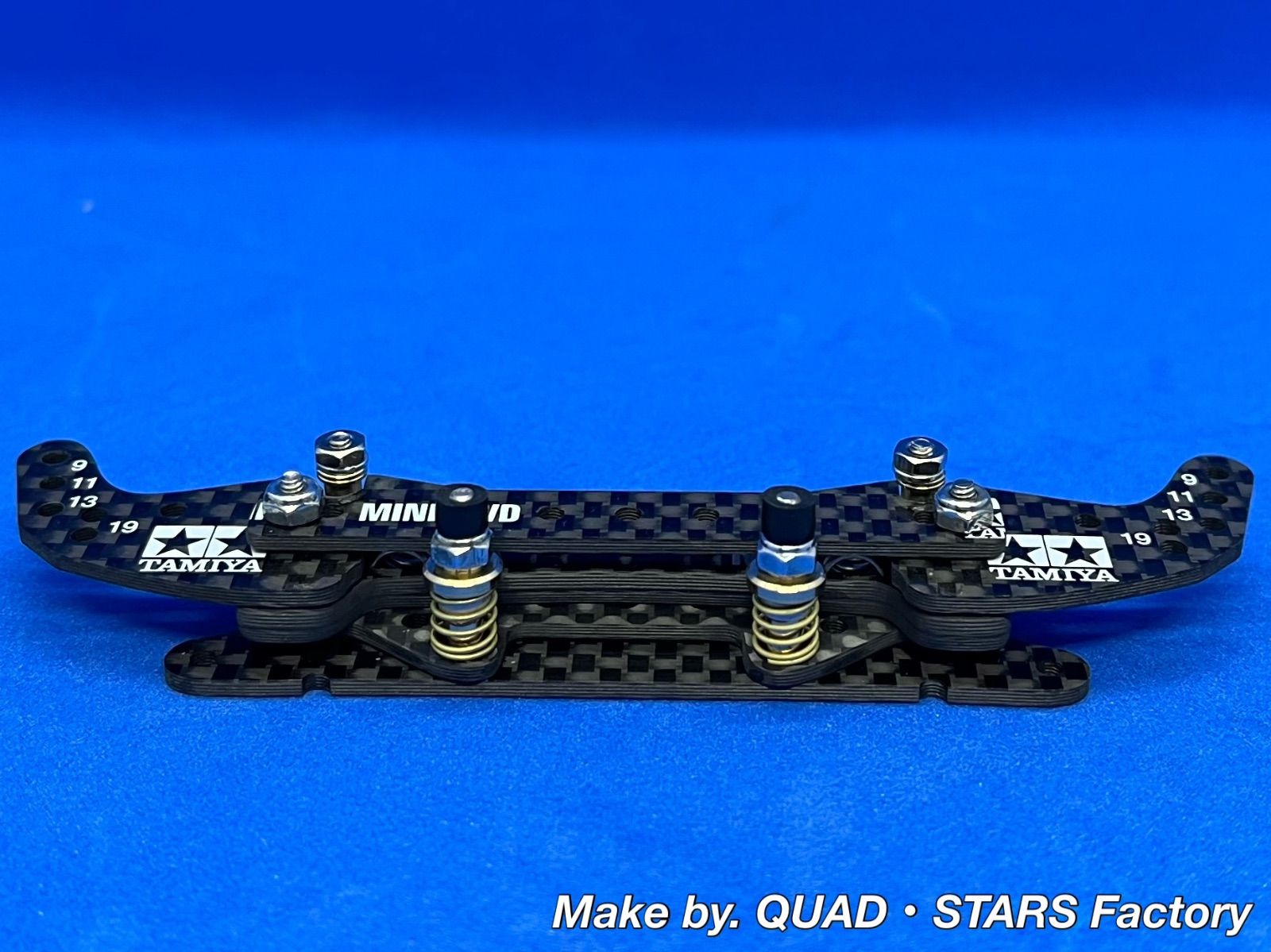 ミニ四駆・MSシャーシ用】2軸ATピボットバンパー＋1軸リヤアンカー