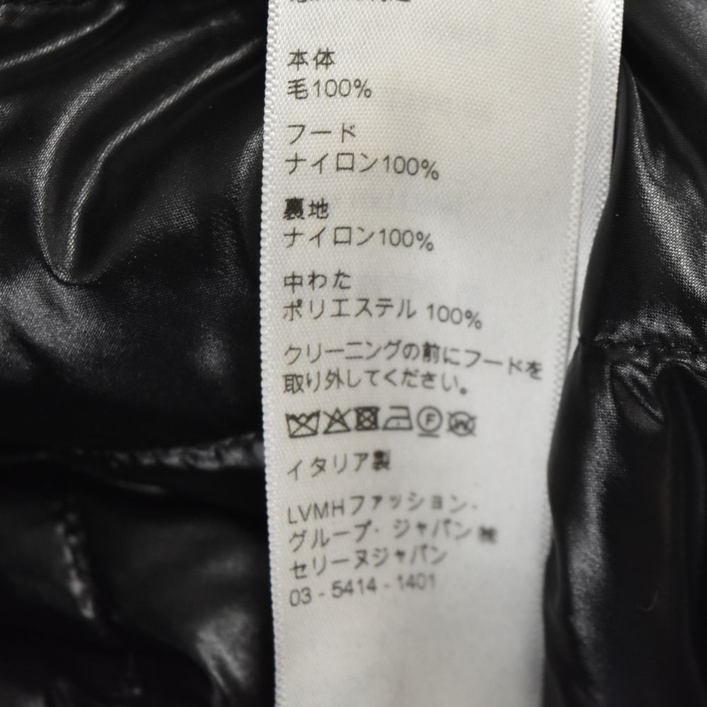 CELINE (セリーヌ) 21AW キルティング フランネルシャツ フーデッド