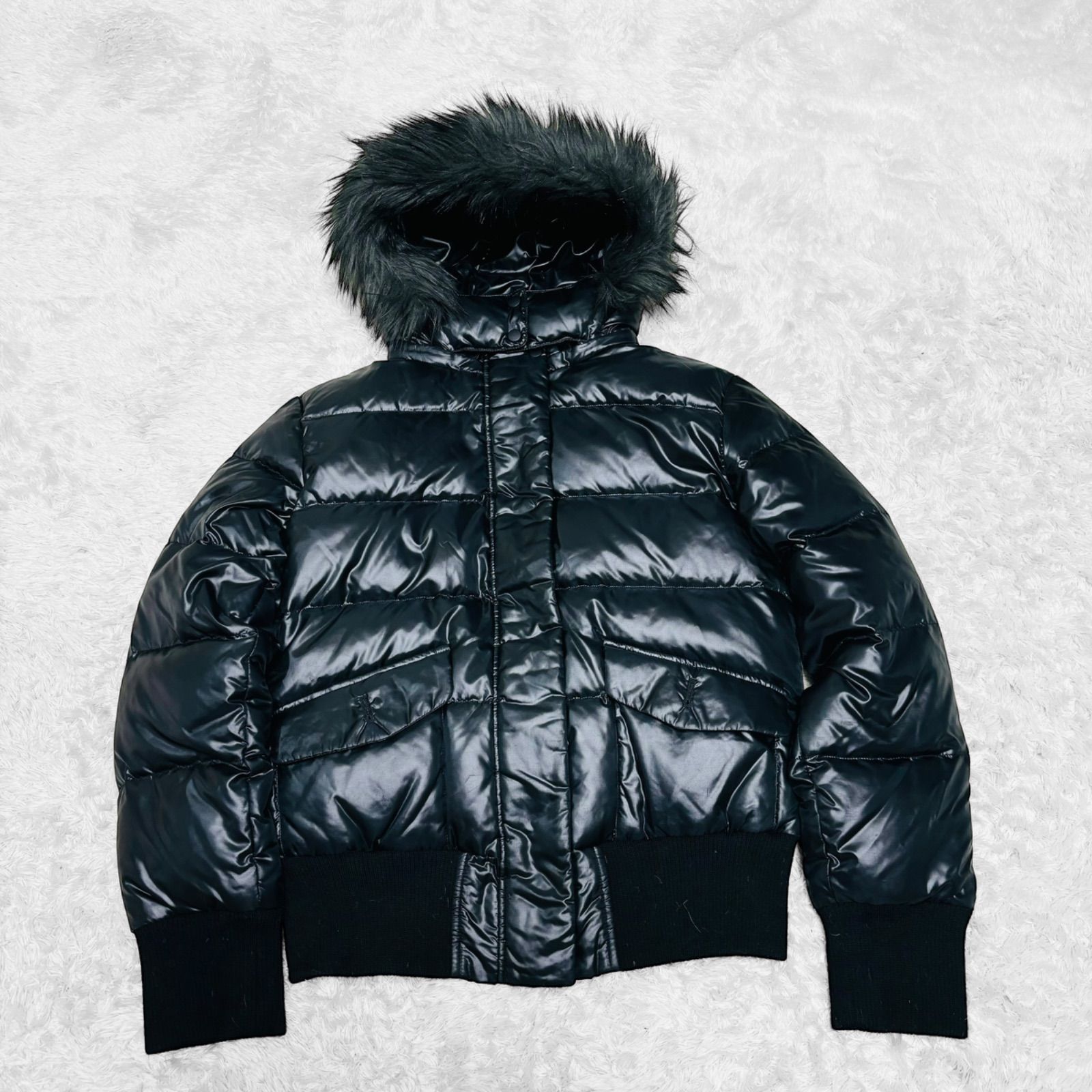 y2k 平成ギャル ギャル男 ファーダウンジャケット ダウンジャケット