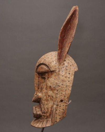 アフリカ マリ共和国 ドゴン族 マスク 仮面 No.416 木彫り 彫刻