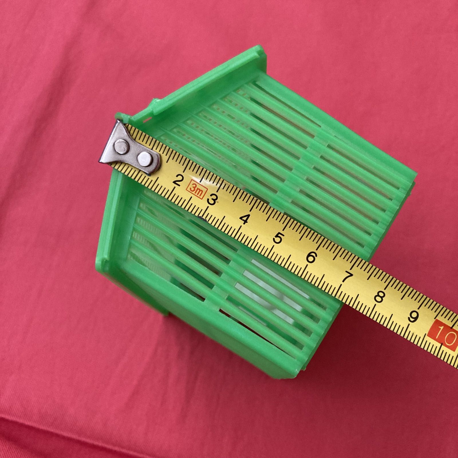 🐞虫かご 昭和レトロ ミニサイズ 黄緑 ひも無し - メルカリ