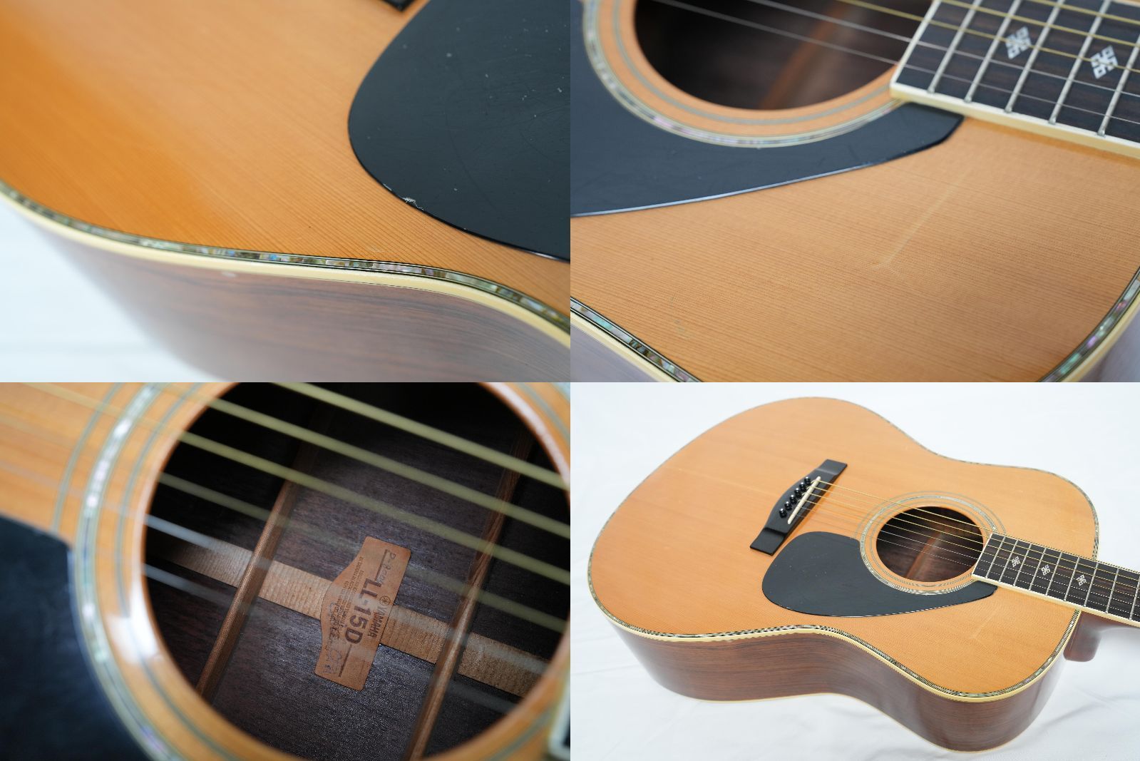 ☆YAMAHA LL-15D Natural オール単板ギター LLシリーズ上位モデル レア