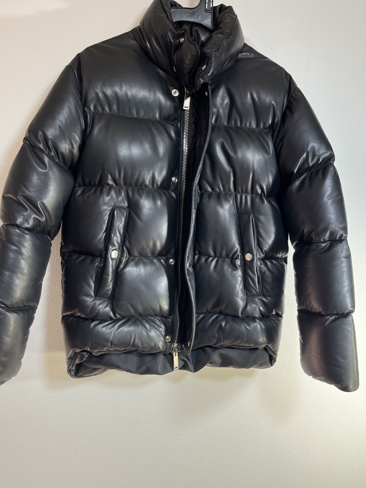 超希少】DSQUARED2 レザーダウンジャケット 42 木村拓哉さん着用モデル