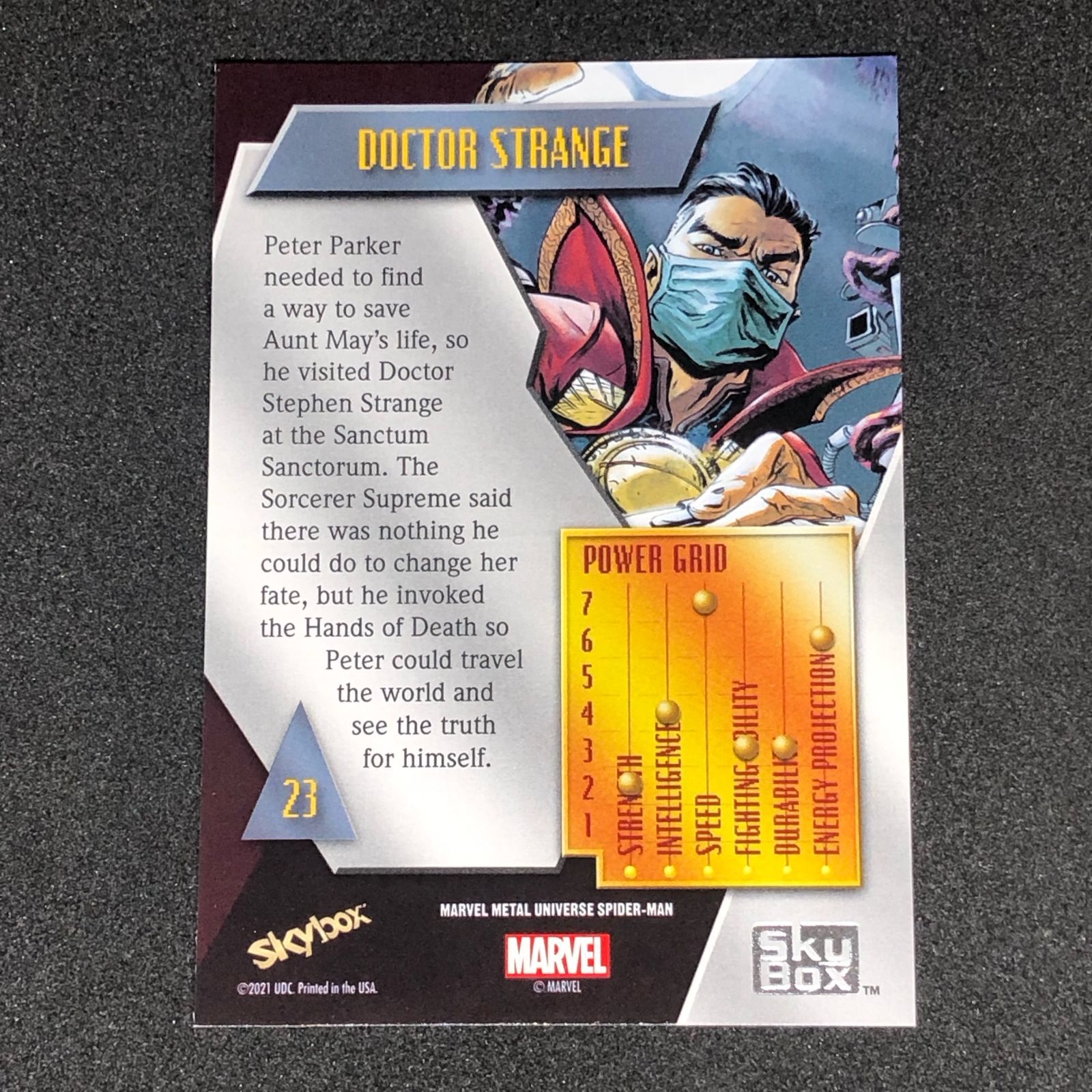 Doctor Strange / ドクター・ストレンジ 2022 Upper Deck Marvel Metal