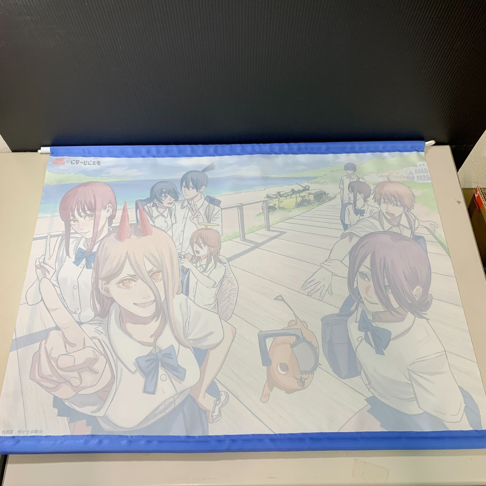 むつ43-072213】集合B B2タペストリー 「チェンソーマン マンガ展 in