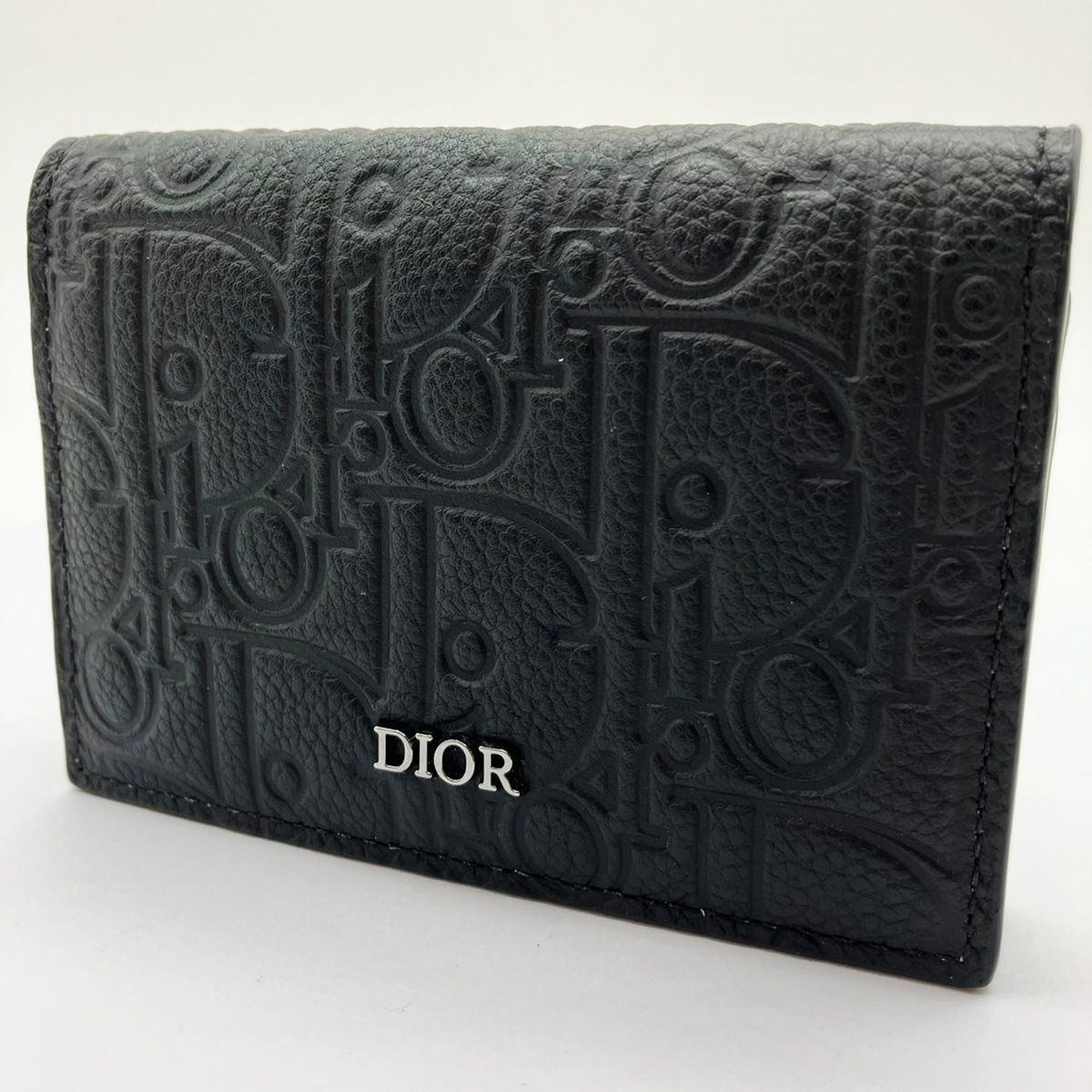 Dior ビジネスカードホルダー 名刺入れ グラビティ レザー ブラック