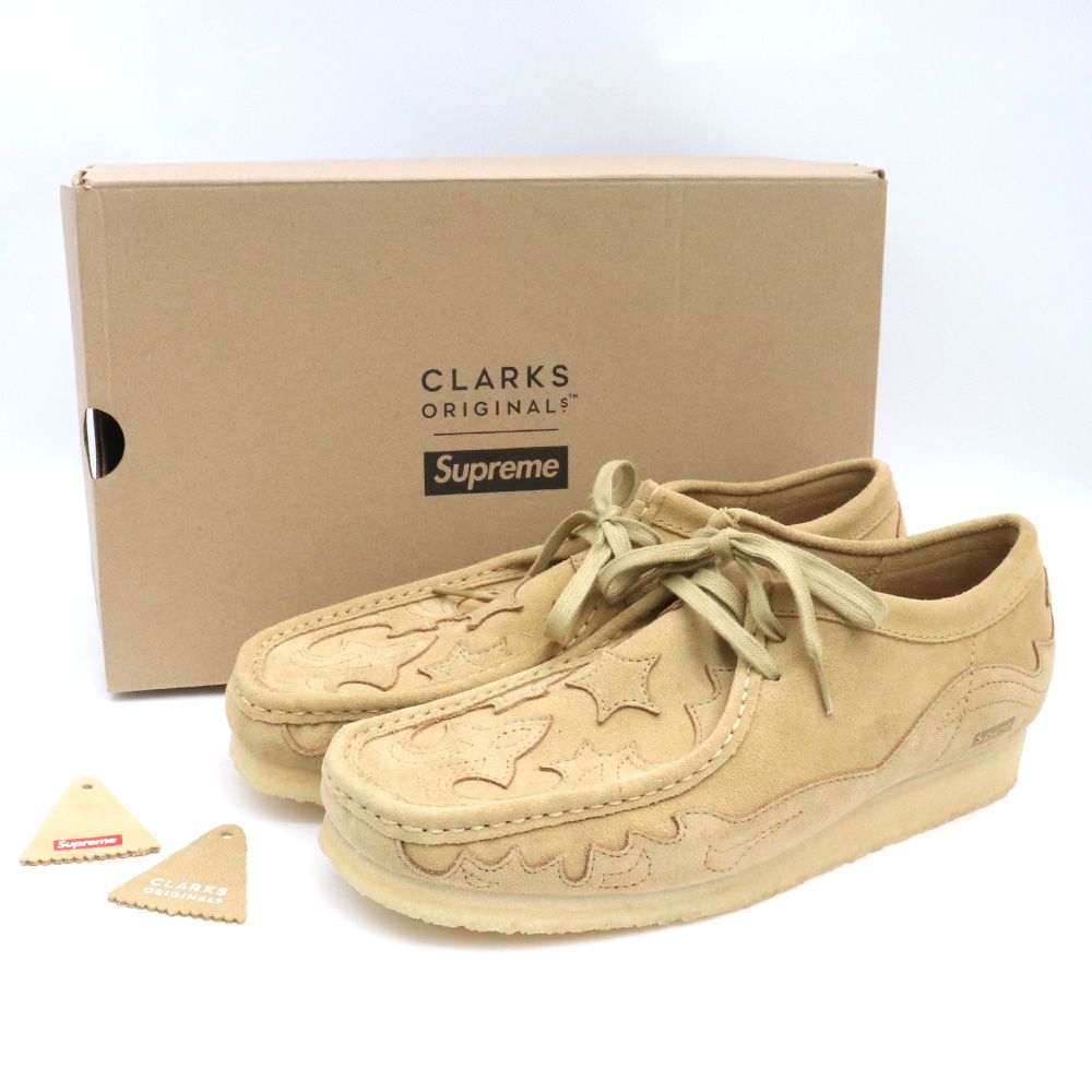 SUPREME × CLARKS ORIGINALS Wallabee サイズ44 Maple - メルカリ